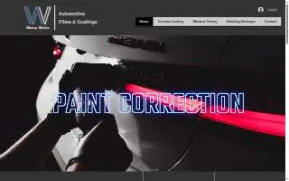 Wazny Works Automotive Films and Coatings website