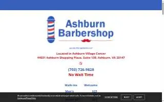 Barber Shop website