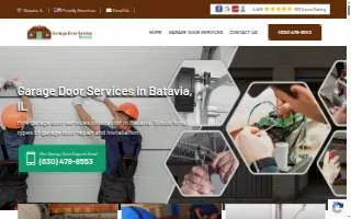 Batavia Garage Door Repair Solutions website