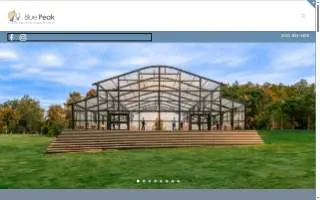 Blue Peak Tents of Batavia website