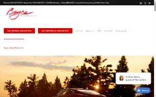 Boyce Body Werks Inc website