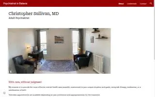 Christopher Sullivan, MD website