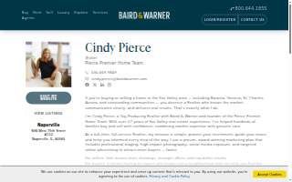 Cindy Pierce – Pierce Premier Home Team – Baird & Warner