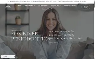 Fox River Periodontics website