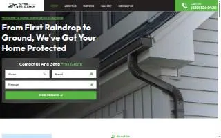 Gutter Installation of Batavia website