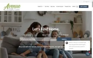 Avenue Realty Associates, REALTOR website