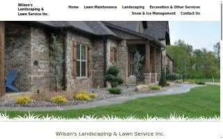 Wilson's Landscaping & Lawn Service, Inc. website