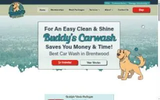 Buddy Bear Car Wash of Bellwood website