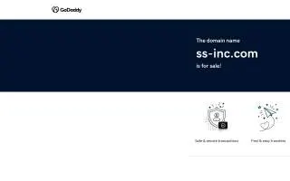 S&S Inc. website