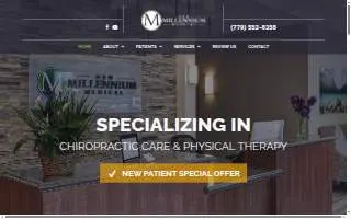 New Millennium Medical website