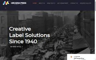 Arcadia Press Inc website