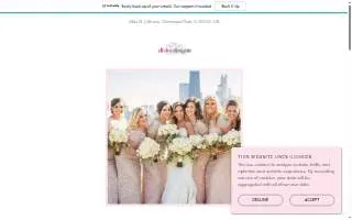 Divine Designs and Events website