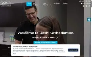 Doshi Orthodontics of Bensenville website