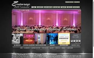 Entourage Mobile Entertainment of Elmhurst website