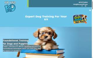 For Your K9, Inc. Behavior and Dog Sports Training of Bensenville