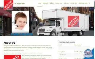 Moving Depot USA website