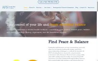 AFS Counseling Services P.C. website