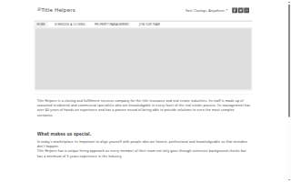Title Helpers, INC.