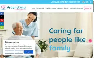 Ardent Care Health Group Inc website