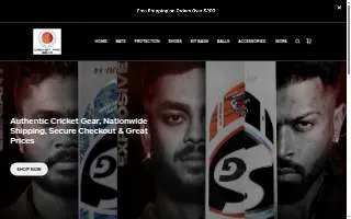 CricketProGear of Bloomingdale website