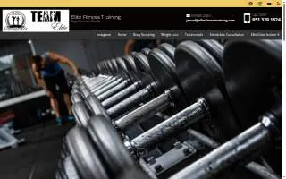 Elite Fitness Training of Bloomingdale website