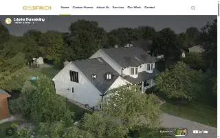 Goldfinch Builders website