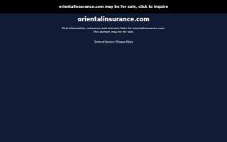 Oriental Insurance Agency Inc