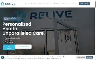ReLive Physical Therapy website