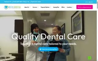 Shifa Home Care website