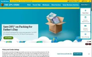 The UPS Store of Kernersville website