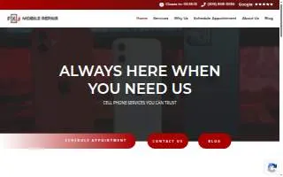FiXiT Mobile Repair of Bloomington website