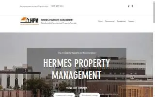 Hermes Property Management website