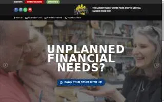 Monster Pawn Superstore of Bloomington website
