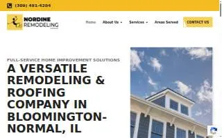Nordine Remodeling, L.L.C. website