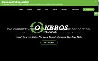 Oak Bros TreeCycle website