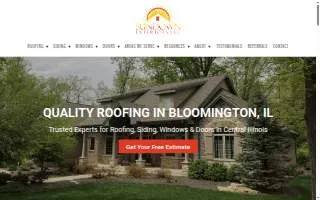 Sundown Exteriors, LLC of Bloomington website