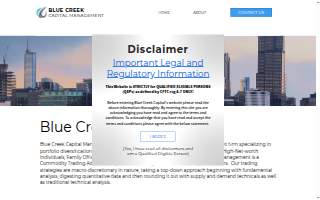 Blue Creek Capital Management