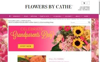 Flowers By Cathe website