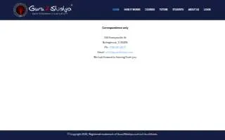 Guru2Shishya website