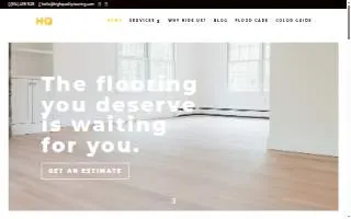 High Quality Flooring of Bolingbrook website
