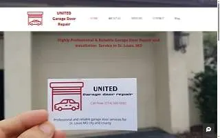 United Garage Door Repair of Bolingbrook website