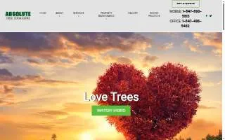 Absolute Tree Solutions of Buffalo Grove website