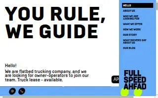Full Speed Ahead Inc website