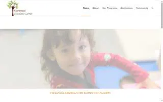 Montessori World of Discovery website