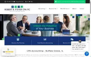 Robert B Fisher CPA PC of Buffalo Grove website