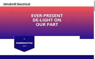 Windmill Electrical website