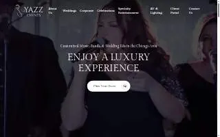 Yazz Events website