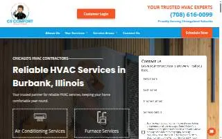 CS Comfort Solutions Inc. website