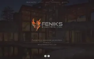 Feniks Electric Inc website