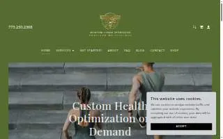 MetaForm Health & Fitness of Burbank website